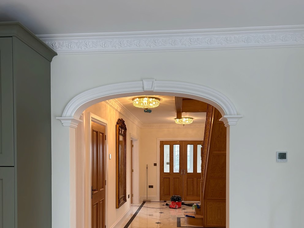 Half Section Archway to cappings