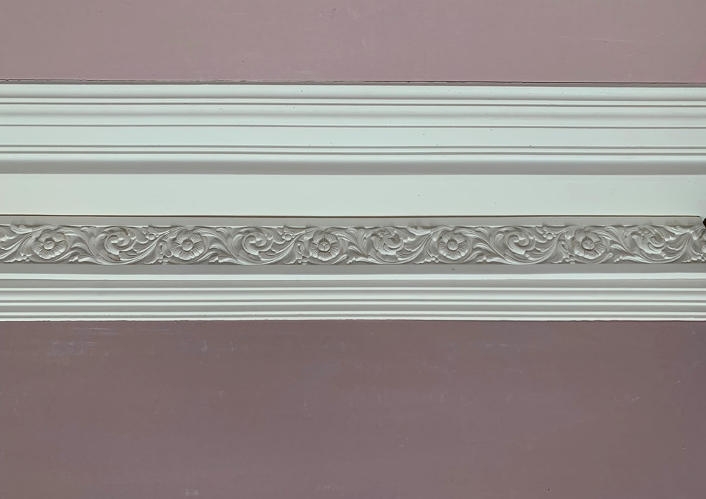 Large Plaster Cornice Scroll CN219