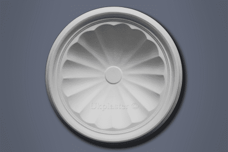 CP238 Small Centre Dome Ceiling Rose