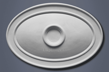 Oval Classic Ceiling Rose CP25